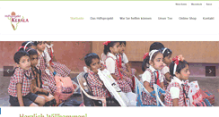 Desktop Screenshot of hilfsprojekt-kerala.org